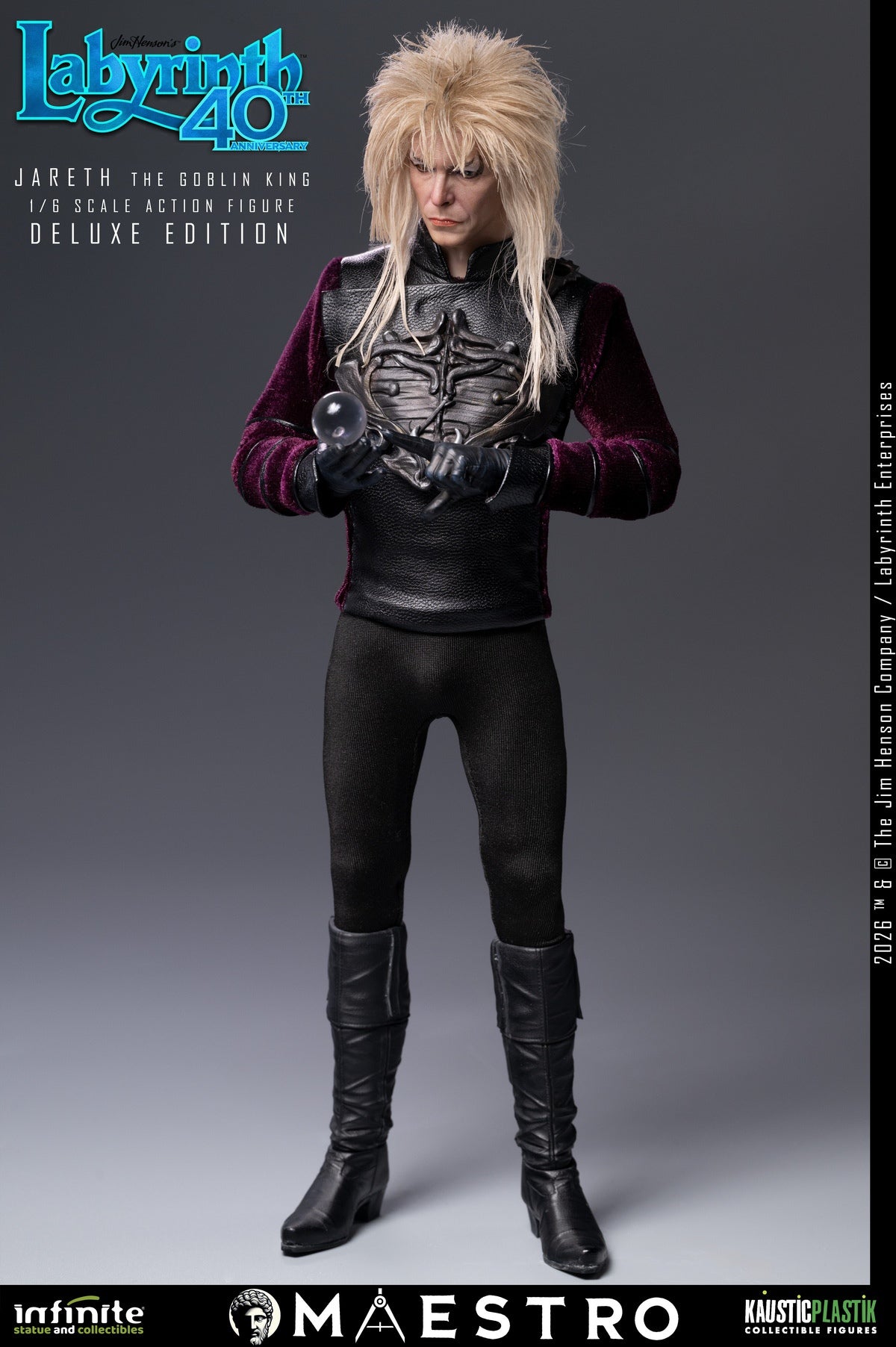 Presale Infinite 1/6 Labyrinth Jareth the Goblin King Male Action Figure Model