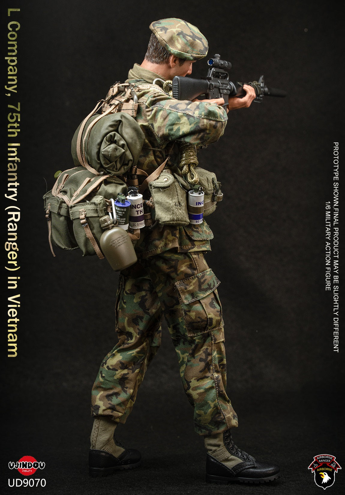 Presale UJINDOU UD9070 1/6 U.S. ARMY L Company 75th Infantry in Vietnam Figure