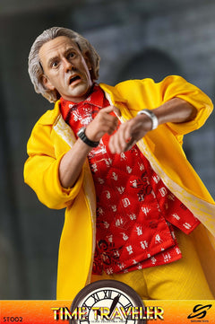 Saturn Toys ST002 1/6 Time Traveler Dr. Brown Male Action Figure Model Toy