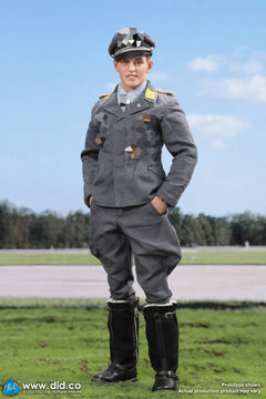 DID D80190 1/6 WWII German Luftwaffe Ace Pilot Erich Hartmann Action Figure Toy