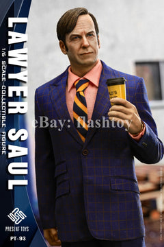 Presale PRESENT TOYS PT-sp93 1/6 Saul Lawyer Goodman Male Action Figure Model