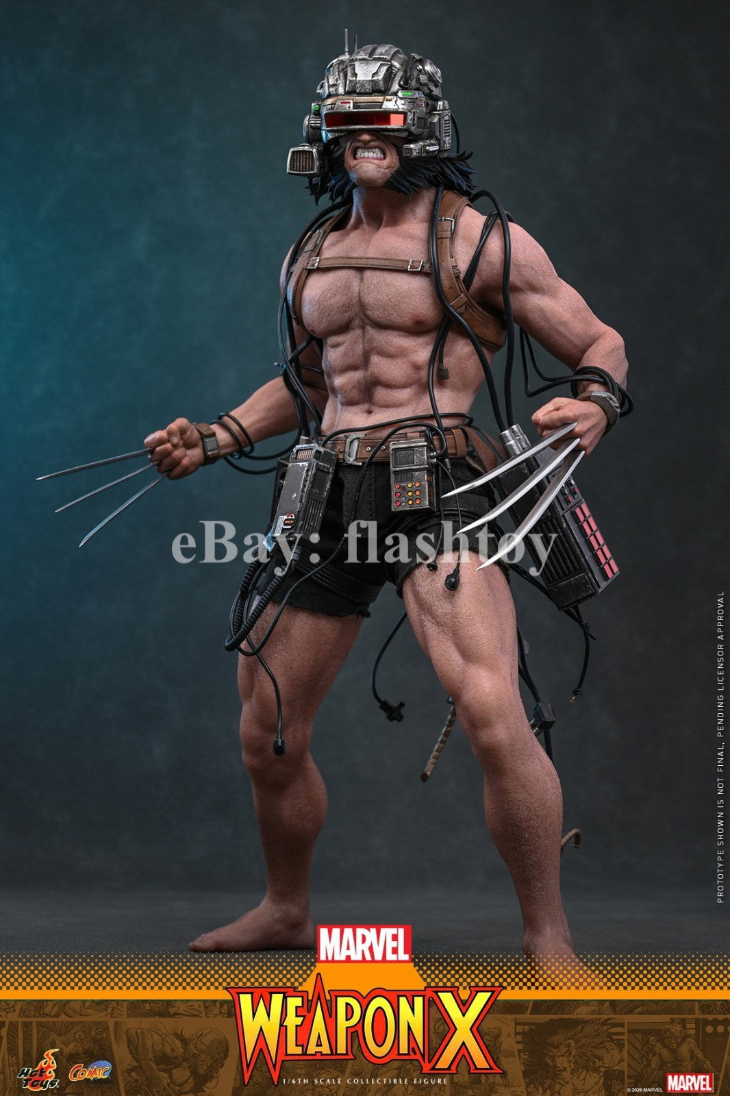 Presale Hot Toys CMS034 1/6 Marvel Comics Weapon X Logan Action Figure Model