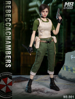 Presale M8 STUDIO No.001 1/6 Resident Zombie Evil Crisis Rebecca Action Figure