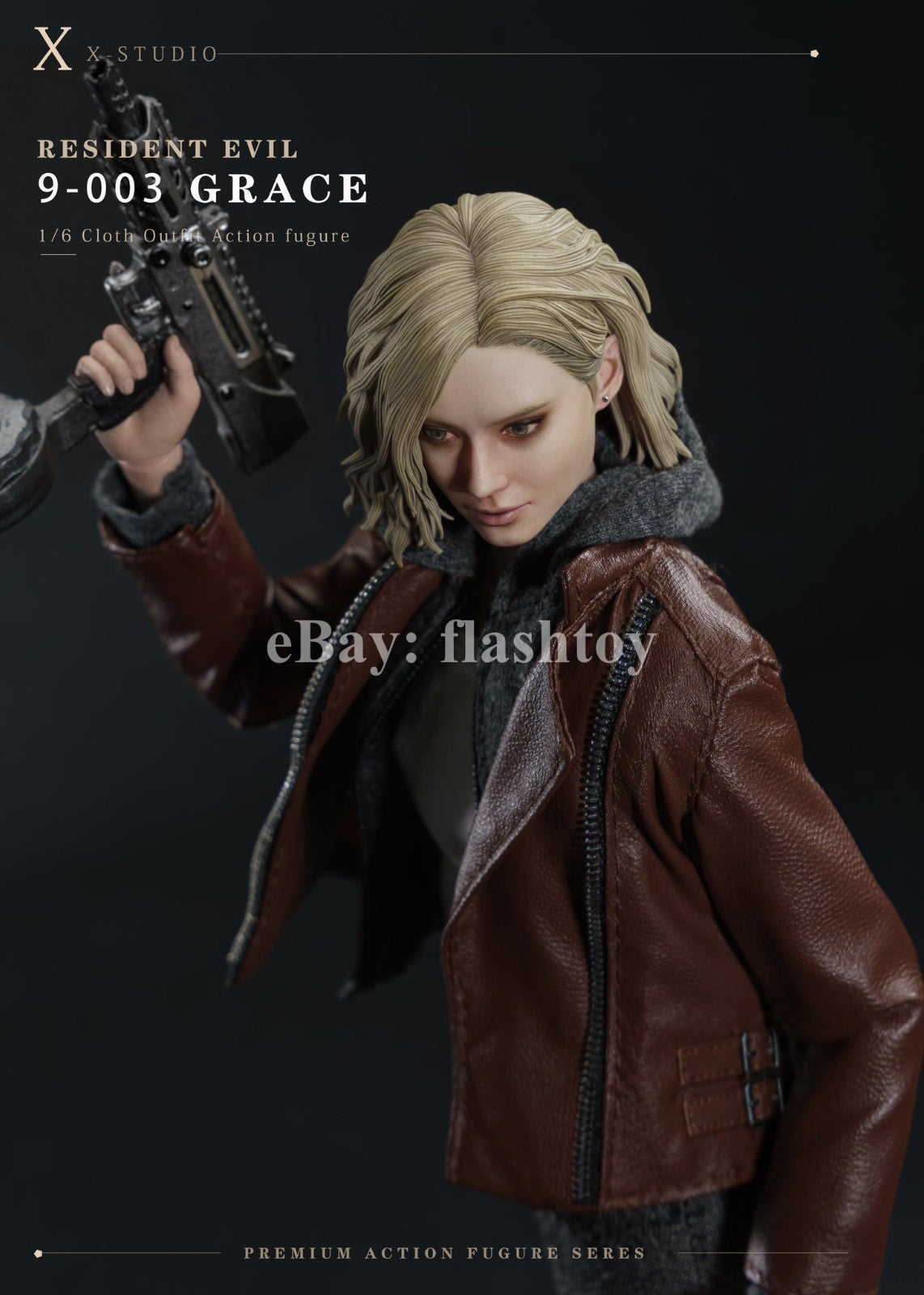 Presale X-STUDIO 1/6 Investigative Reporter Grace Female Action Figure Model RE9