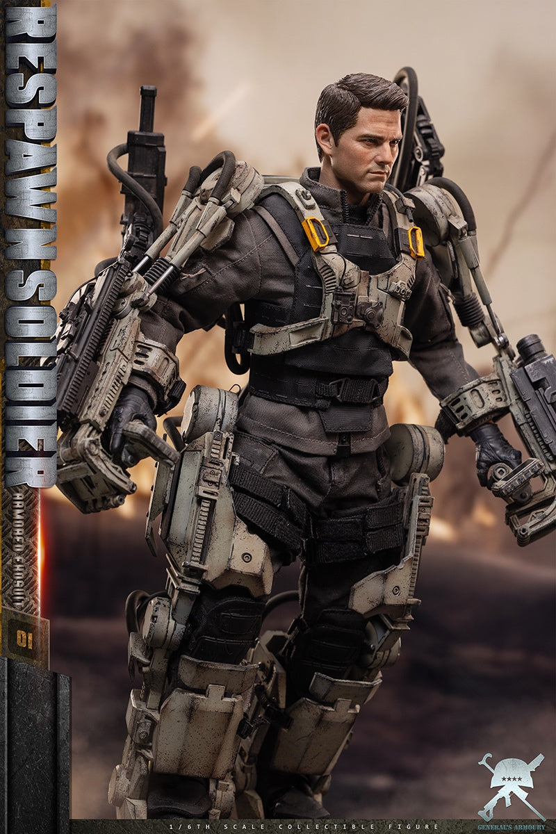 Presale General's Armoury GA3001 1/6 Edge of Tomorrow William Action Figure Toy