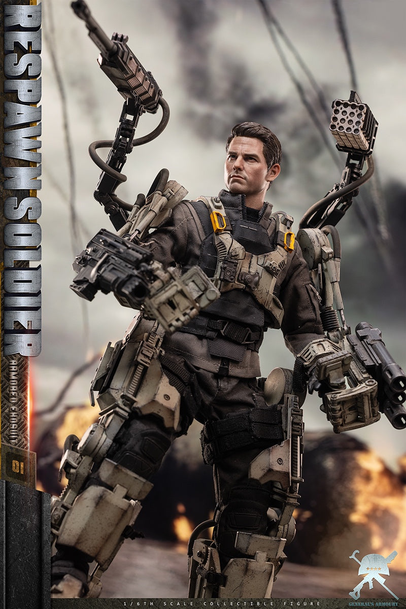 Presale General's Armoury GA3001 1/6 Edge of Tomorrow William Action Figure Toy