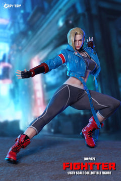 PLAY TOY P027 1/6 Street Girl the Fighter 6 Cammy Female Action Figure Model Toy