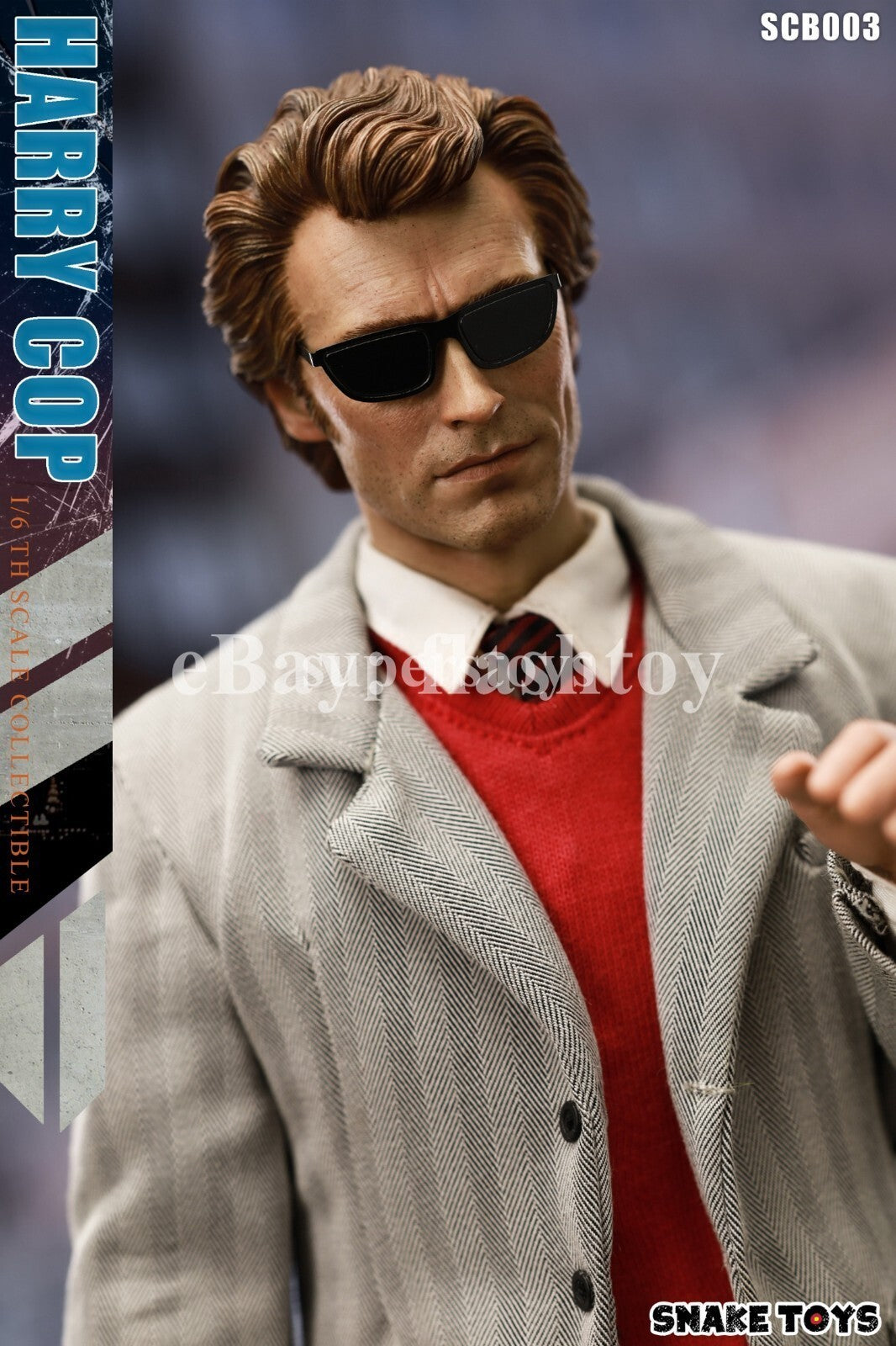 Presale SNAKE TOYS SCB03 1/6 Police HARRY COP Collectible Action Figure Model
