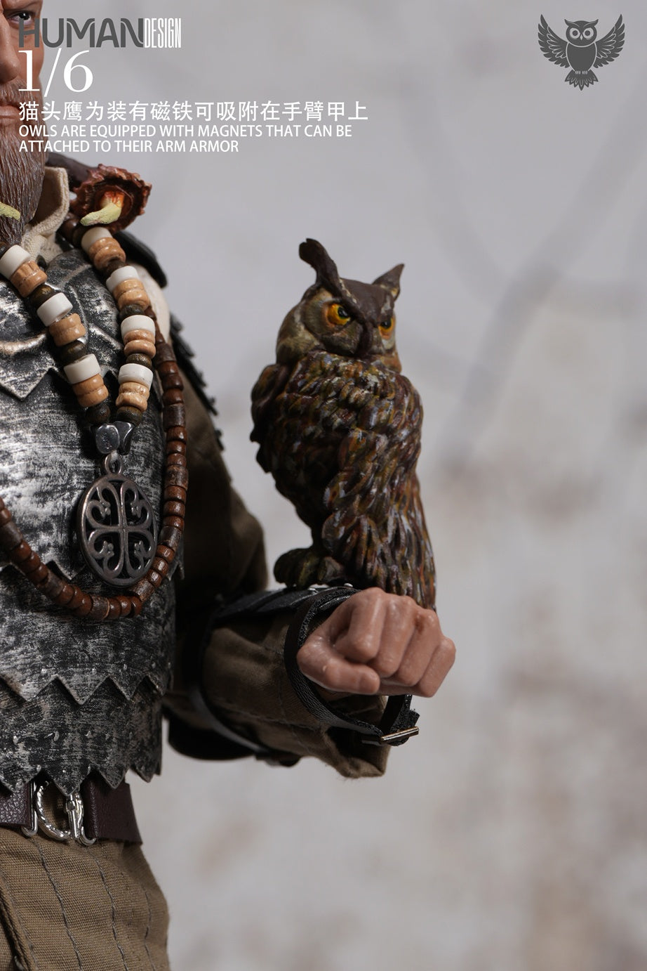 Presale HUMAN DESIGN HD01 1/6 Owl Knight Collectible Action Figure Model Toy