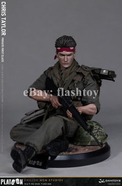 Presale DAMTOYS DMS046 1/6 Platoon Chris Taylor 12" Male Action Figure Model Toy