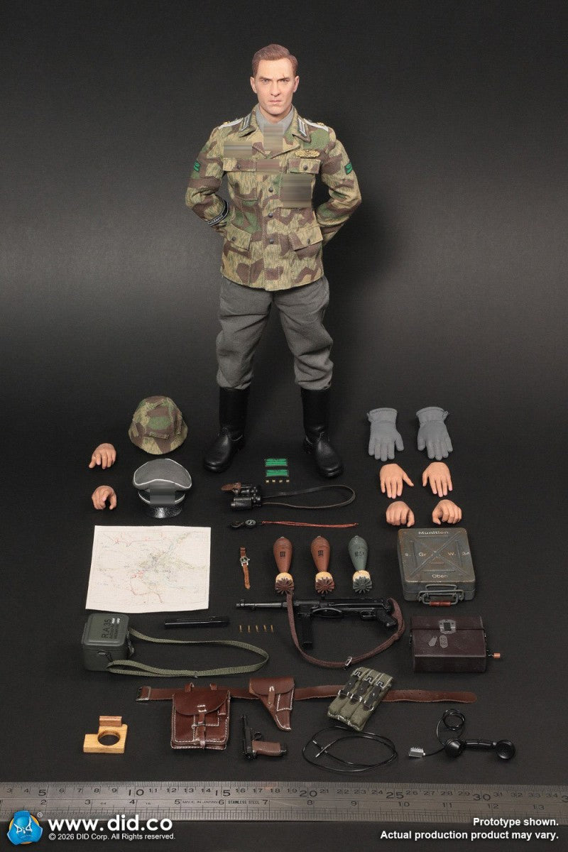Presale DID D80196 1/6 WWII German GD Infantry Officer Jakob Action Figure Model
