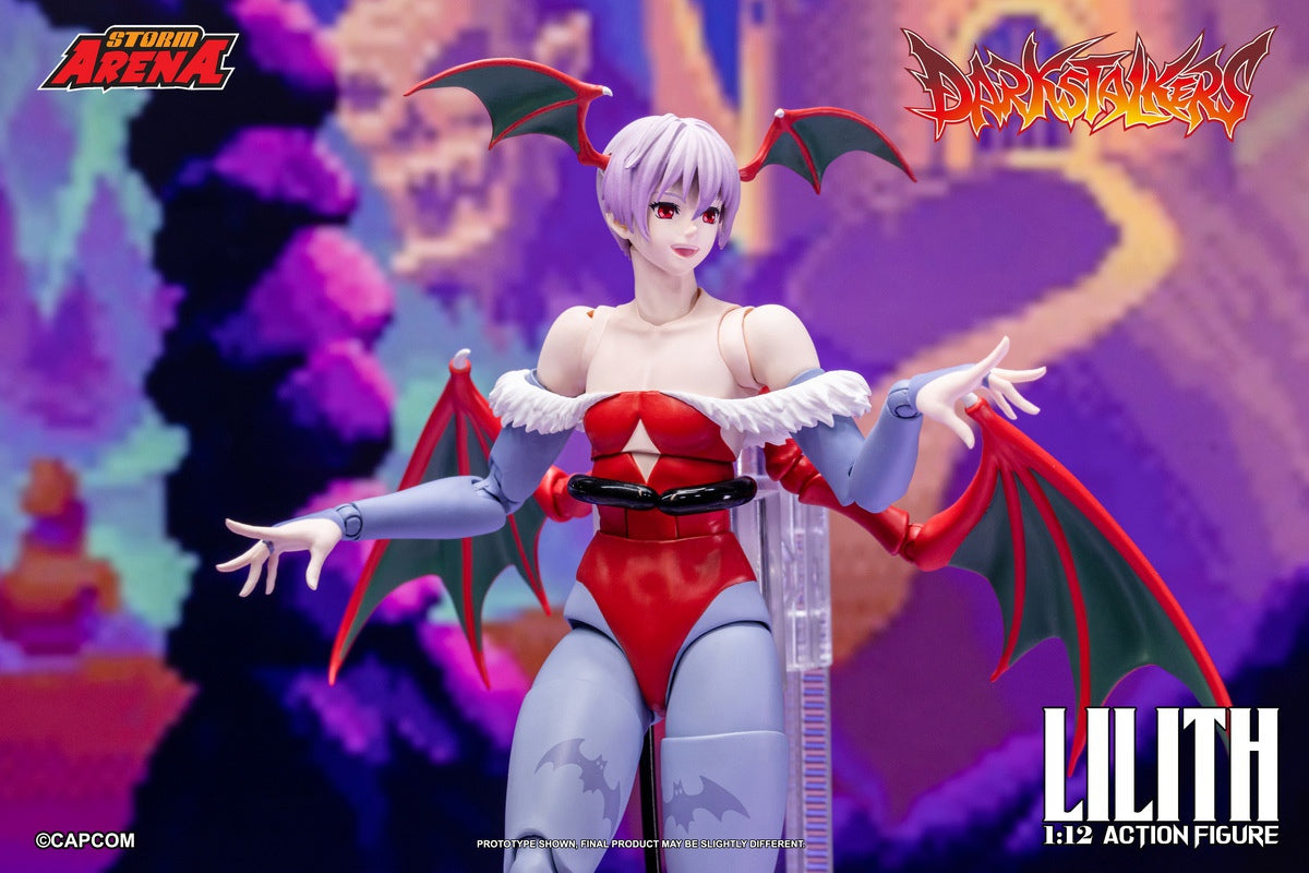 Presale Storm Arena DSSA01 1/12 Darkstalkers Lilith Female Action Figure Model