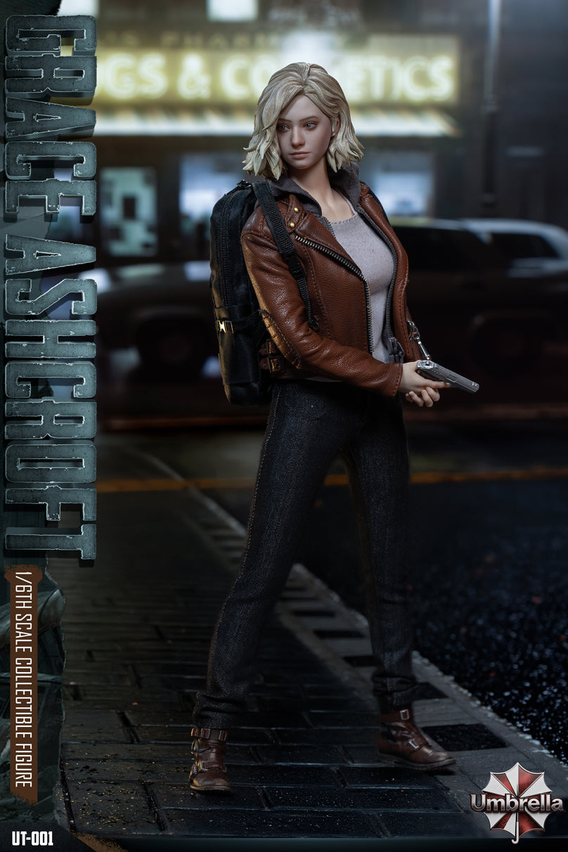 Pre-order Umbrella UT-001 1/6 Resident Zombie Evil Crisis Grace Action Figure