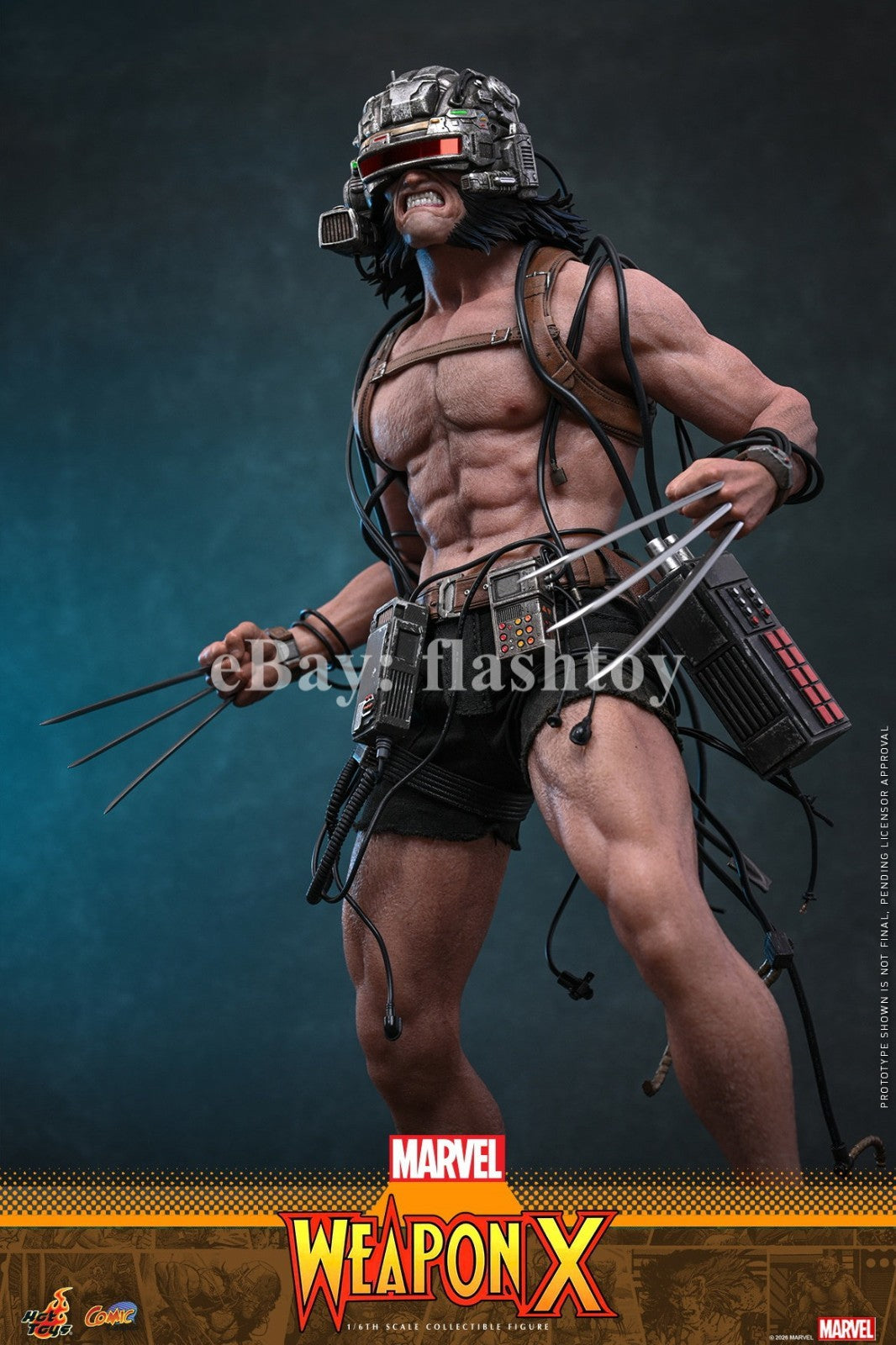 Presale Hot Toys CMS034 1/6 Marvel Comics Weapon X Logan Action Figure Model