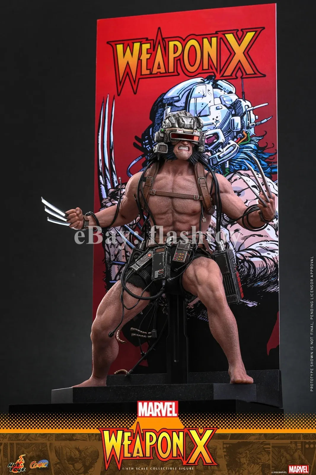 Presale Hot Toys CMS034 1/6 Marvel Comics Weapon X Logan Action Figure Model