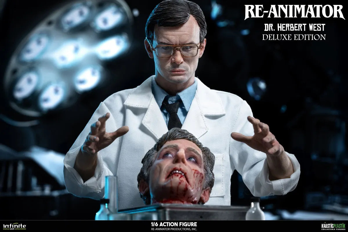 Presale Infinite 1/6 Re-Animator Doctor Herbert West Male Action Figure Model Deluxe Ver.