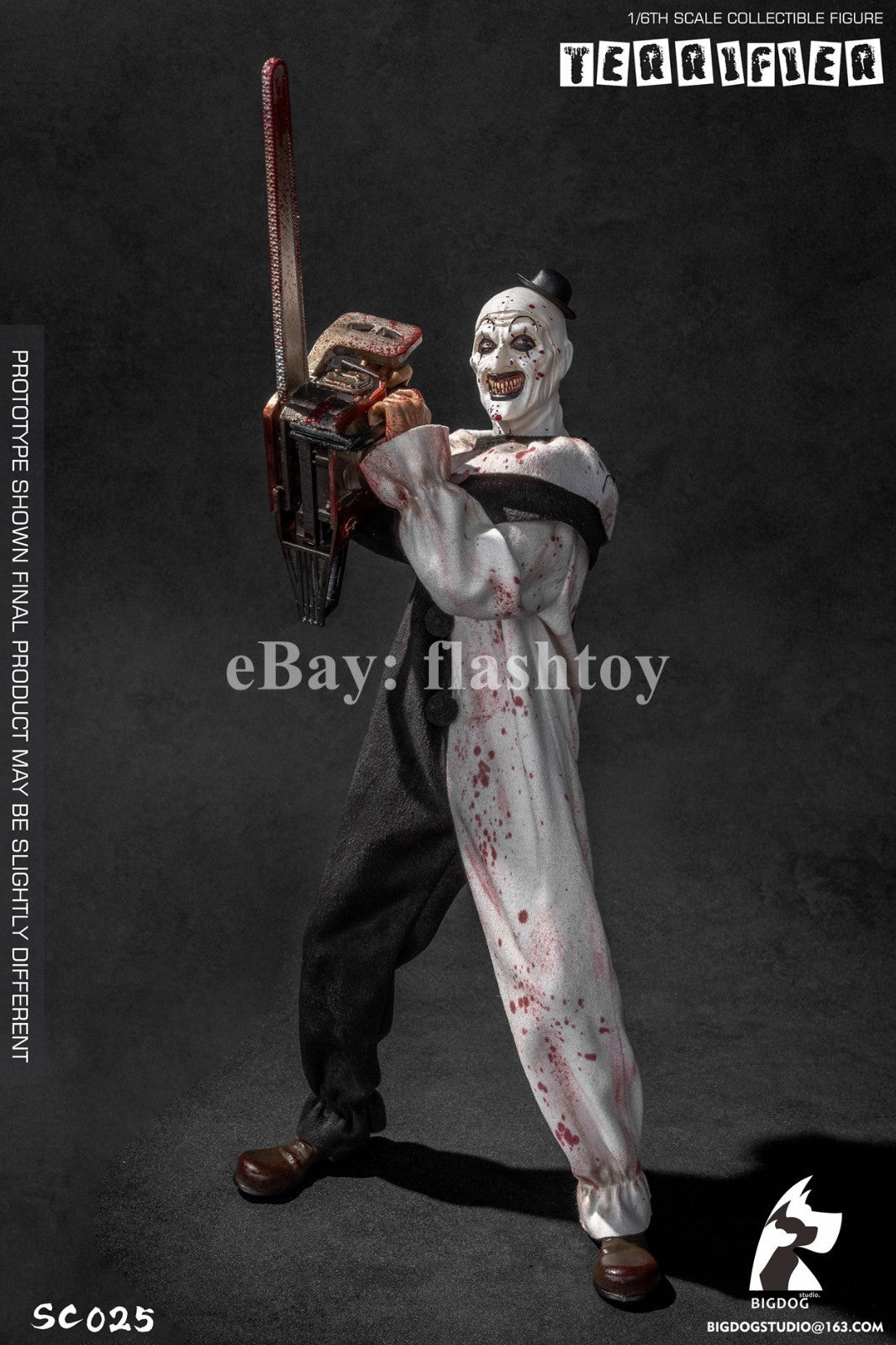 BIGDOG STUDIO SC025 1/6 The Terrorist Clown 12" Action Figure Model Toy