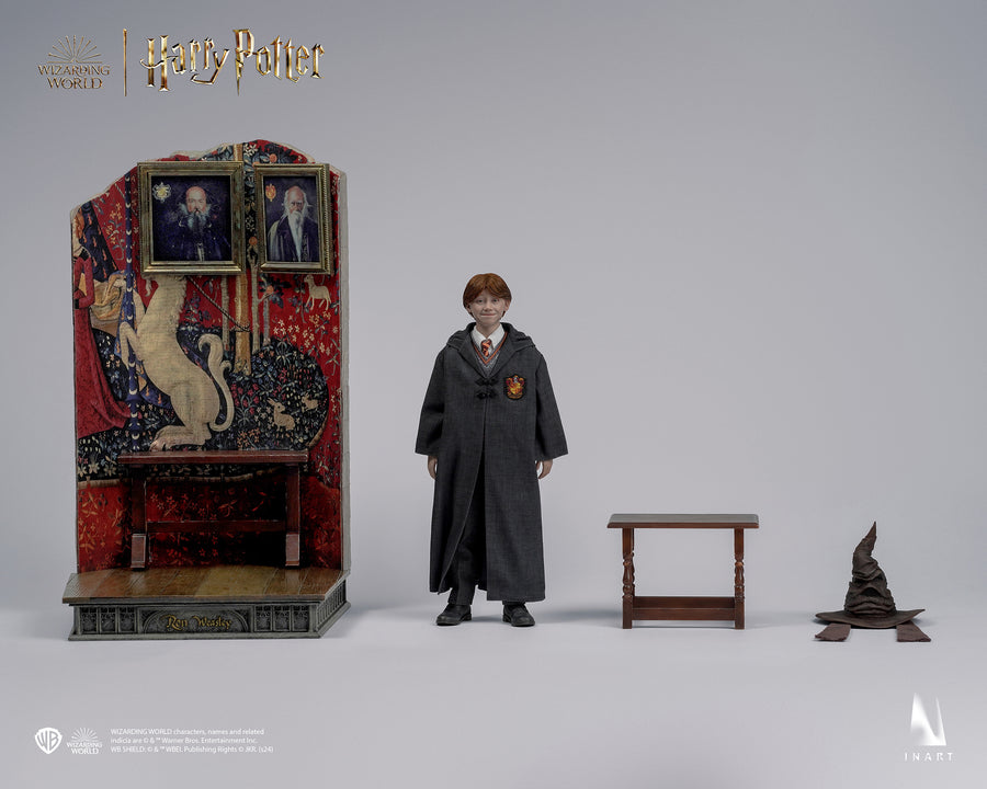 INART A010D1 1/6 Harry Potter Ron Weasley Modellfigur mit echtem Haar, Deluxe-Version