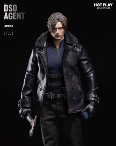 Presale HOT PLAY HP002 1/12 Resident Zombie Evil Crisis Leon Male Action Figure