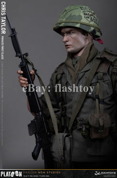Presale DAMTOYS DMS046 1/6 Platoon Chris Taylor 12" Male Action Figure Model Toy