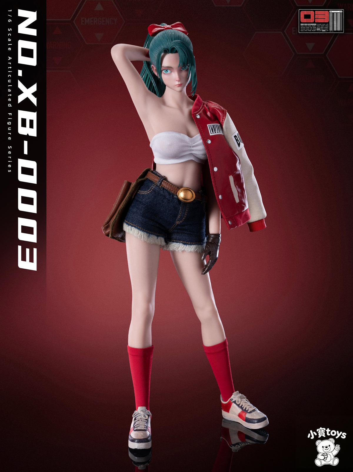 Presale XBTOYS XB0003 1/6 Wealth Girl Blue-Haired Enchantress Action Figure Toy