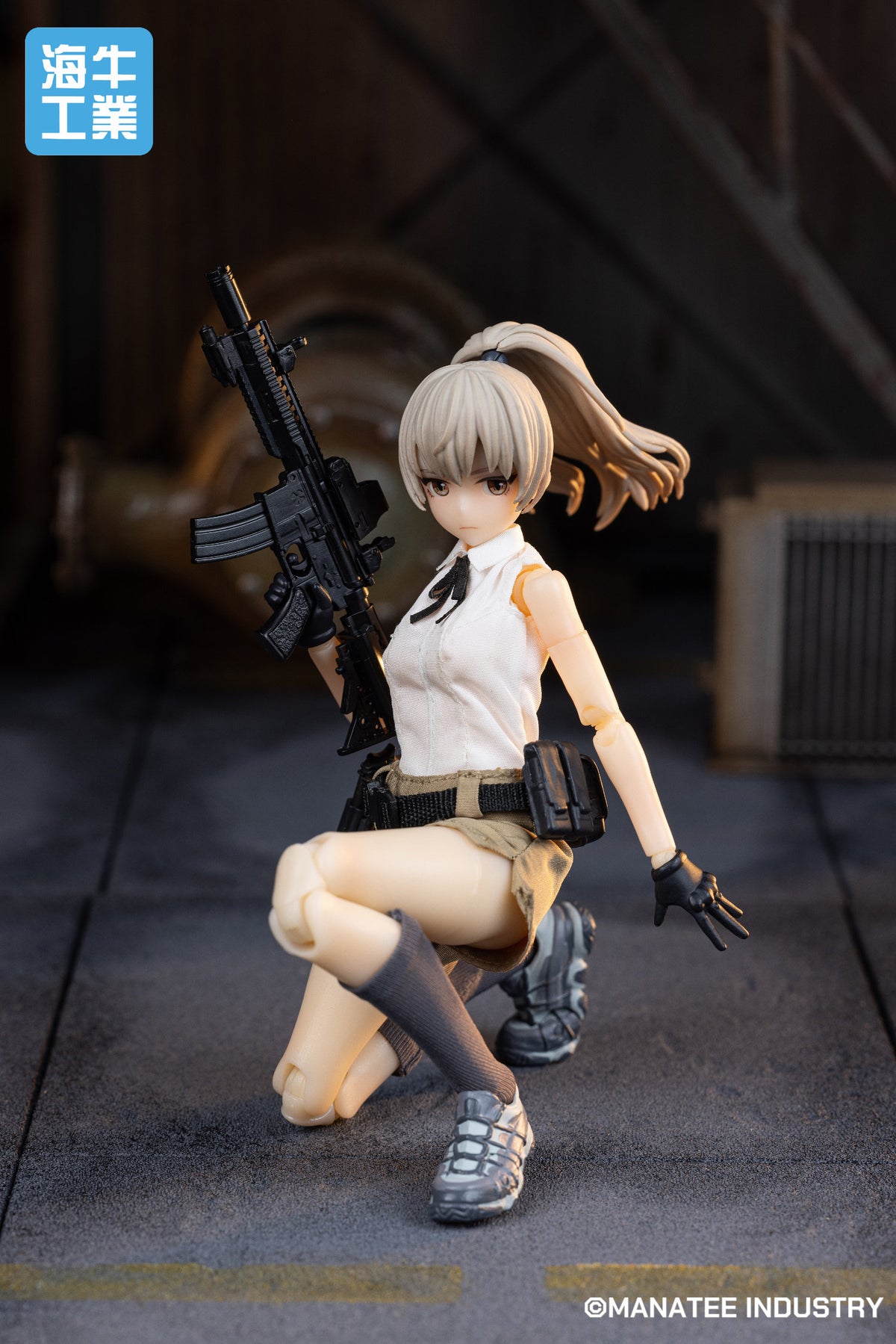 Presale Manatee Industry MI-02 1/12 Desktop Wars Arisa Female Action Figure Toy