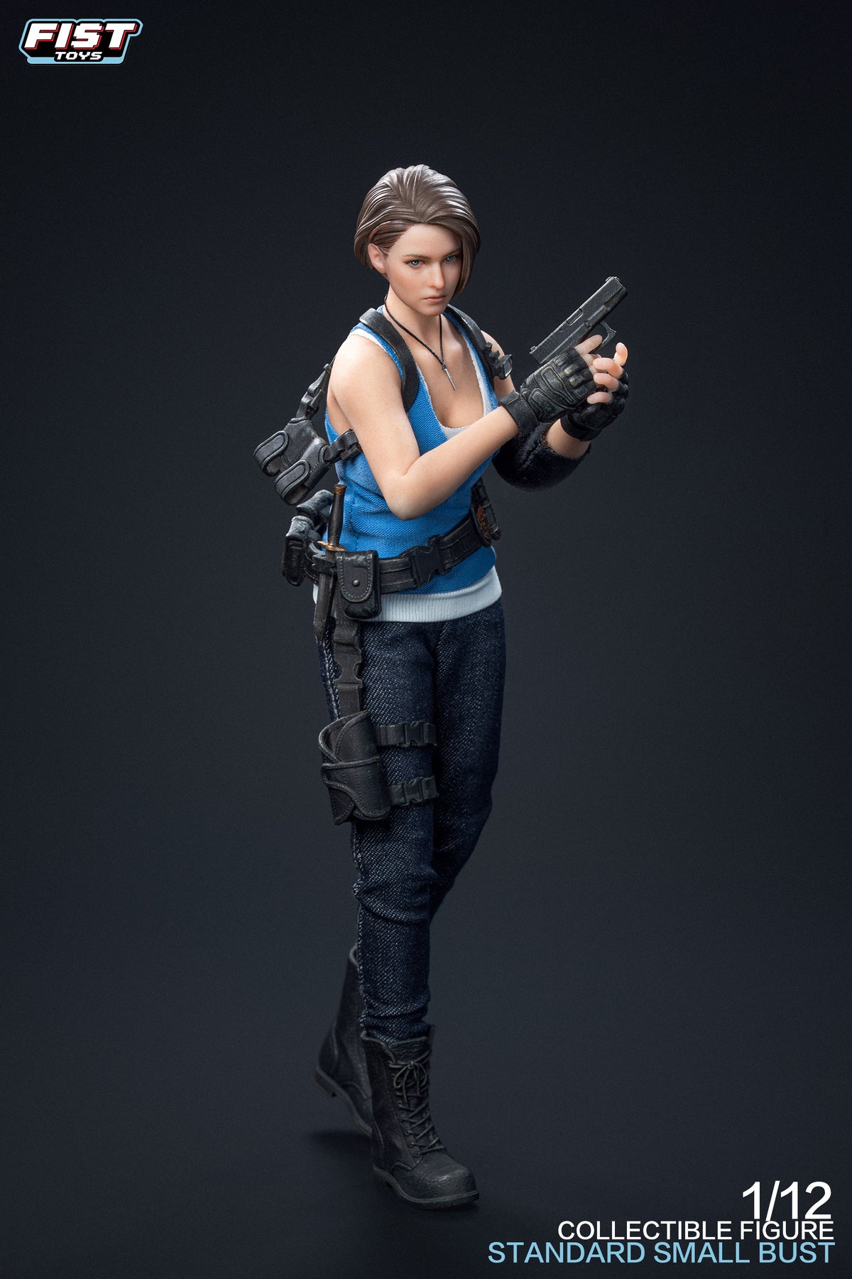 Presale Fist Toys FIST-002 1/12Resident Zombie Evil Crisis Doomsday Cop Jill Policewomen Valentine Standard Small Bust