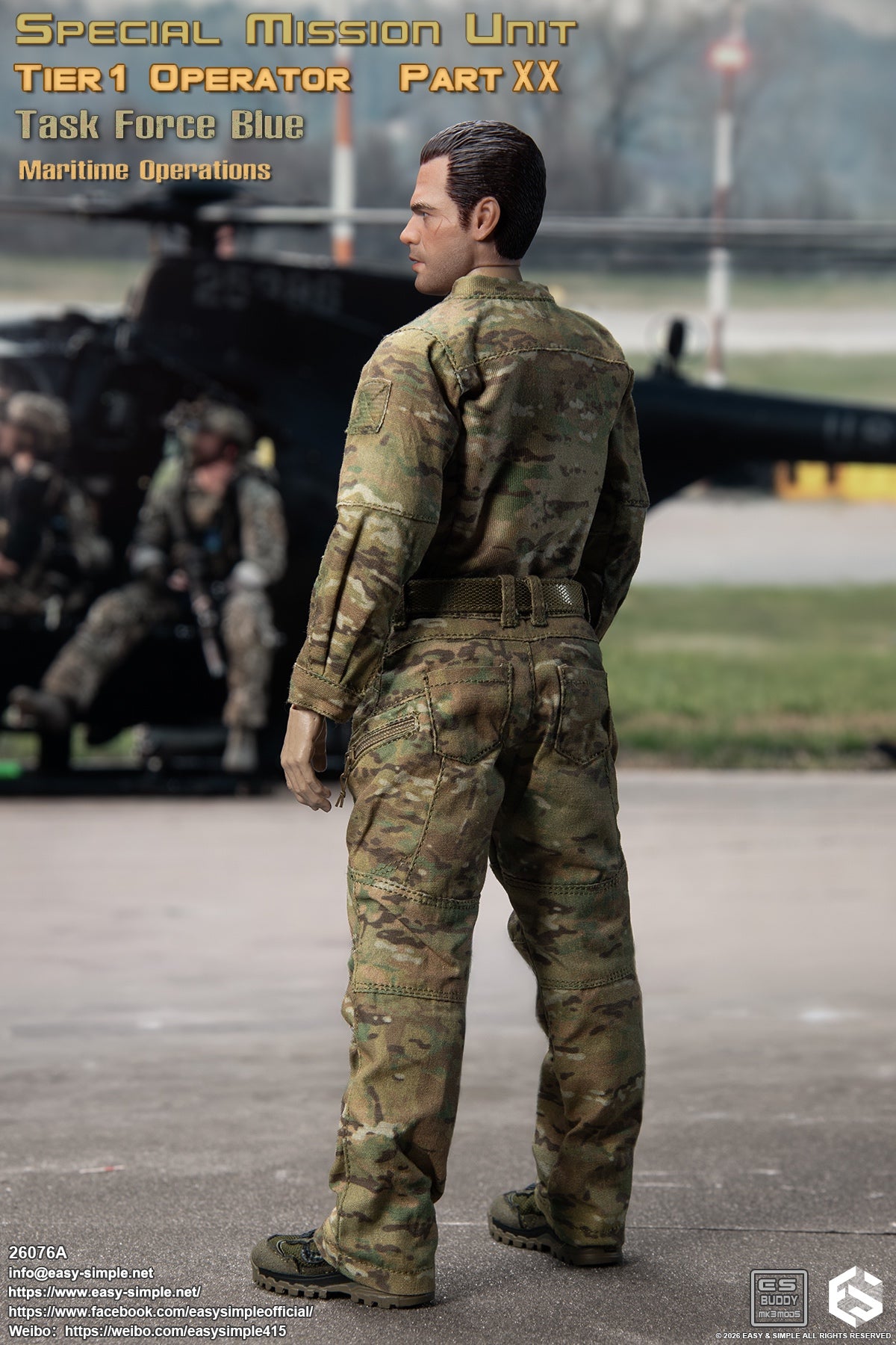 Presale Easy&Simple 26076A 1/6 Special Mission Unit Tier1 Operator Figure Toy