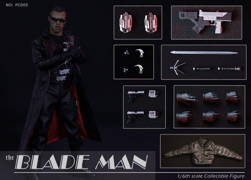 PC005 1/6 Blade Man Krieger Daywalker 12" Sammler-Actionfigur Modellspielzeug