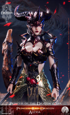 WAR STORY WS019B 1/6 Red Dragon Princess Alexia Female Action Figure Model Toy