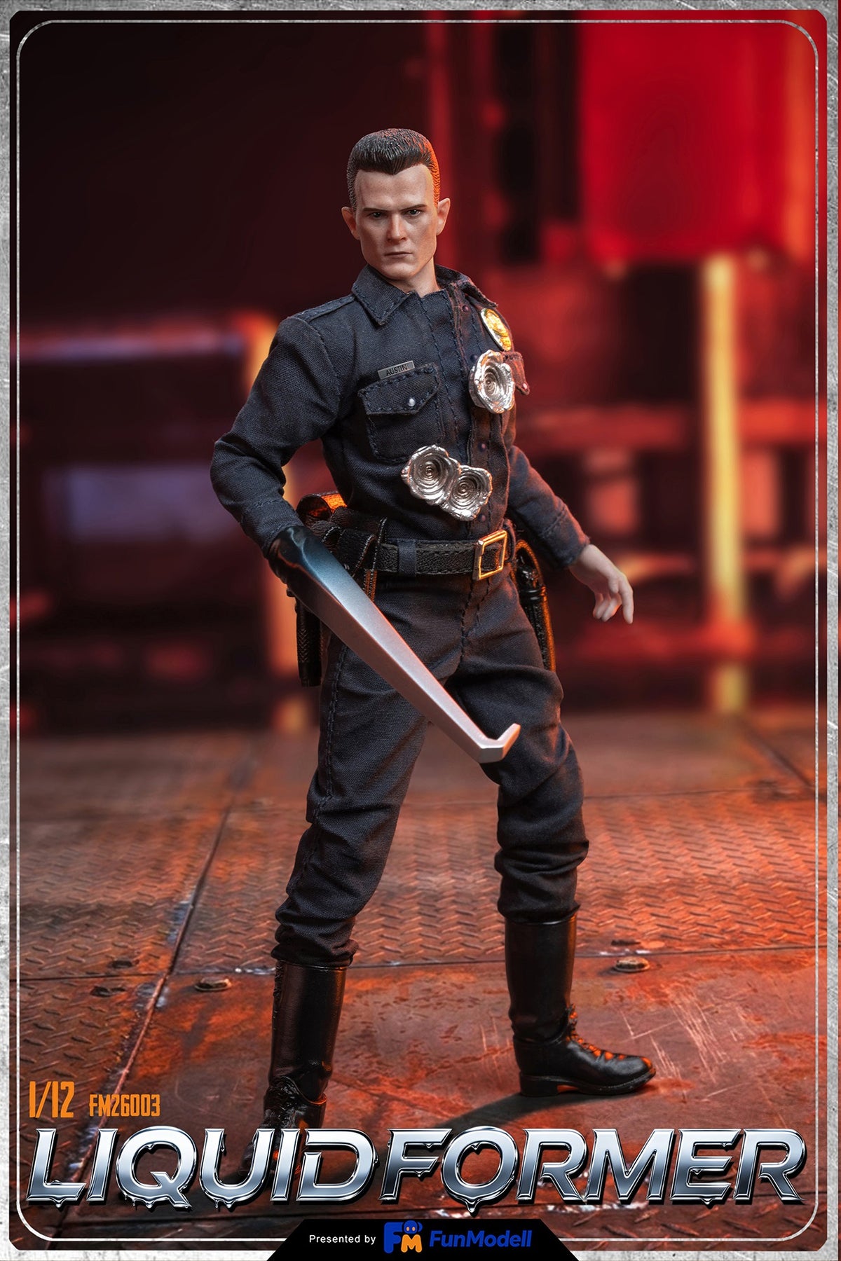 Presale FunModell FM26003 1/12 Terminator Robot T1000 Action Figure Model Toy