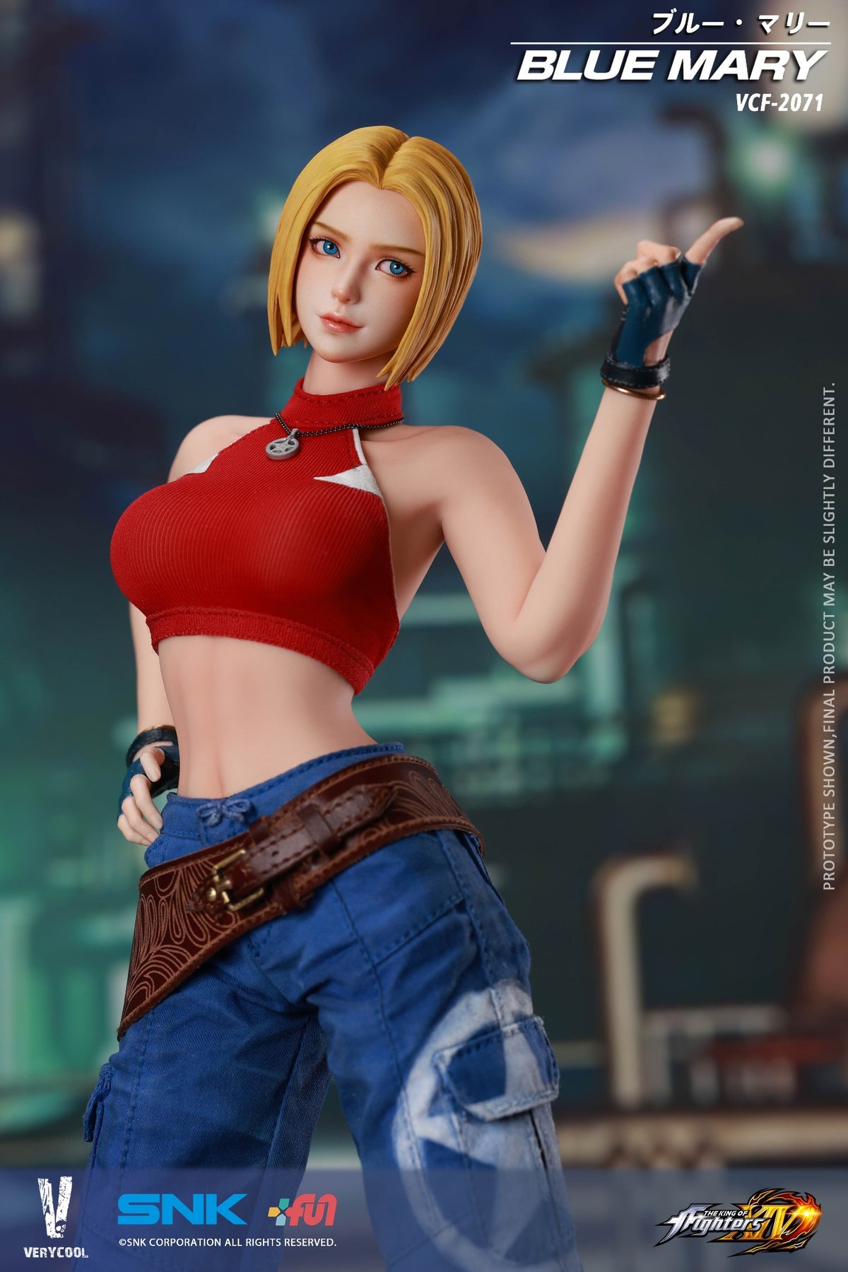 Presale VERYCOOL VCF-2071 1/6 The King of Fighters XIV Blue Marry Action Figure