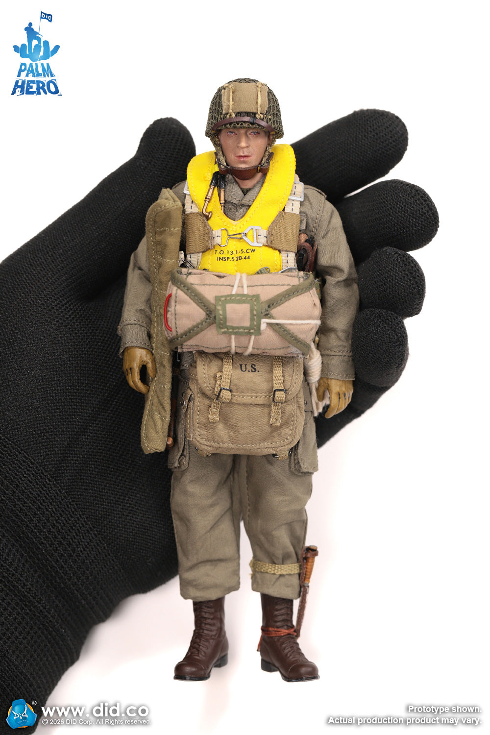 Presale DID XA80039 1/12 WWII U.S. Army 101st Airborne Division Captain Winters