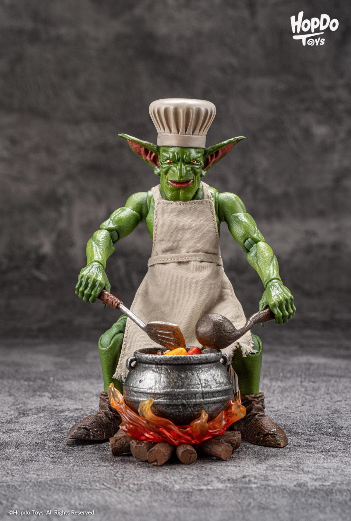 Presale Hopdo Toys 1/12 Goblin Head Chef Collectible Action Figure Model Toy