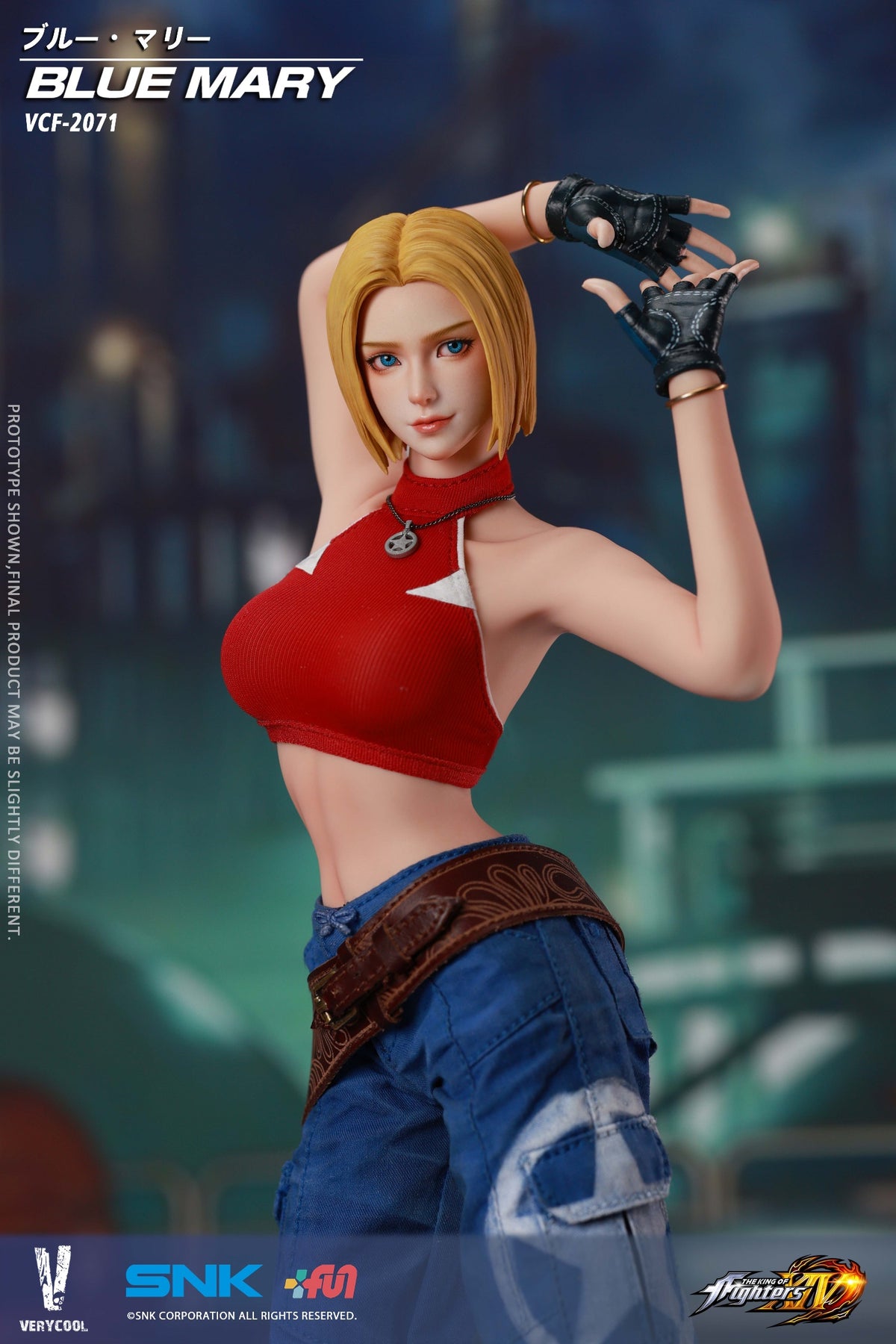 Presale VERYCOOL VCF-2071 1/6 The King of Fighters XIV Blue Marry Action Figure
