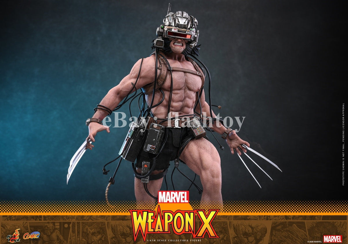 Presale Hot Toys CMS034 1/6 Marvel Comics Weapon X Logan Action Figure Model