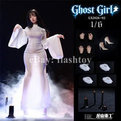Presale Longshan LS2026-02 1/6 Ghost Girl Luna Female Action Figure Cosplay Ver.