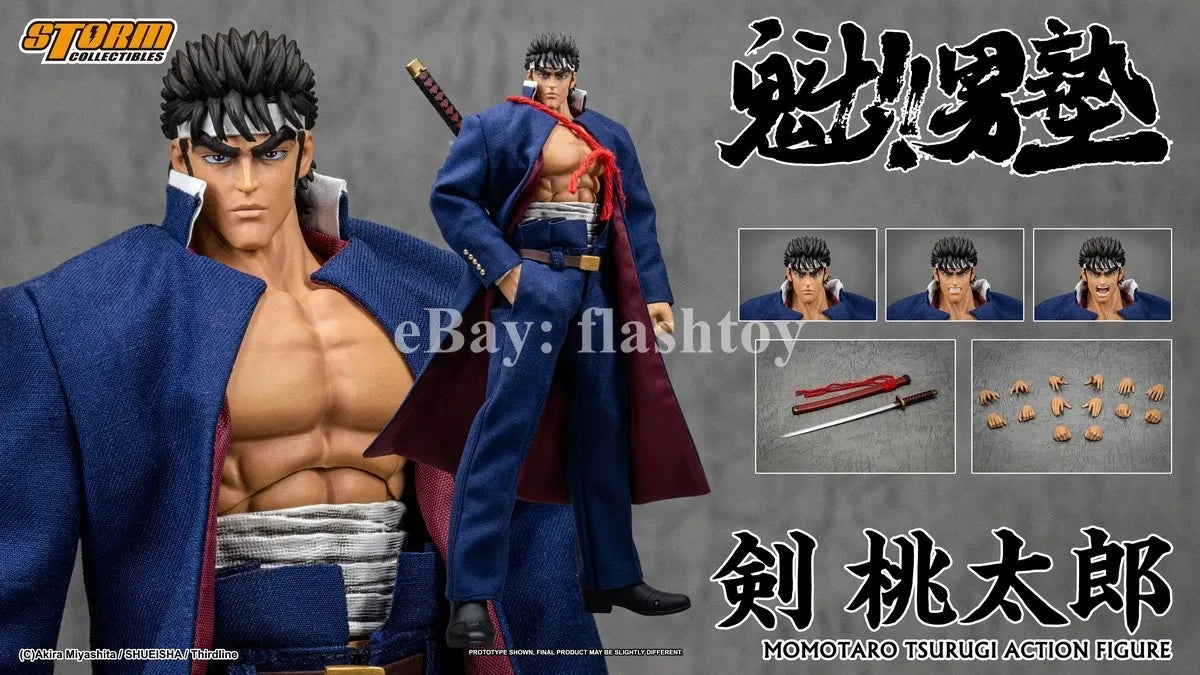 Presale STORM MTSO01 1/12 Momotaro Tsurugi Sakigake Ohtokojuku Action Figure Toy
