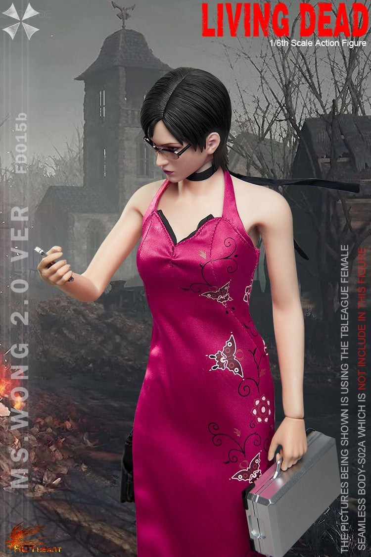 In Stock Hot Heart FD015B 1/6 Ada Accessories for 12" Female Figure Body