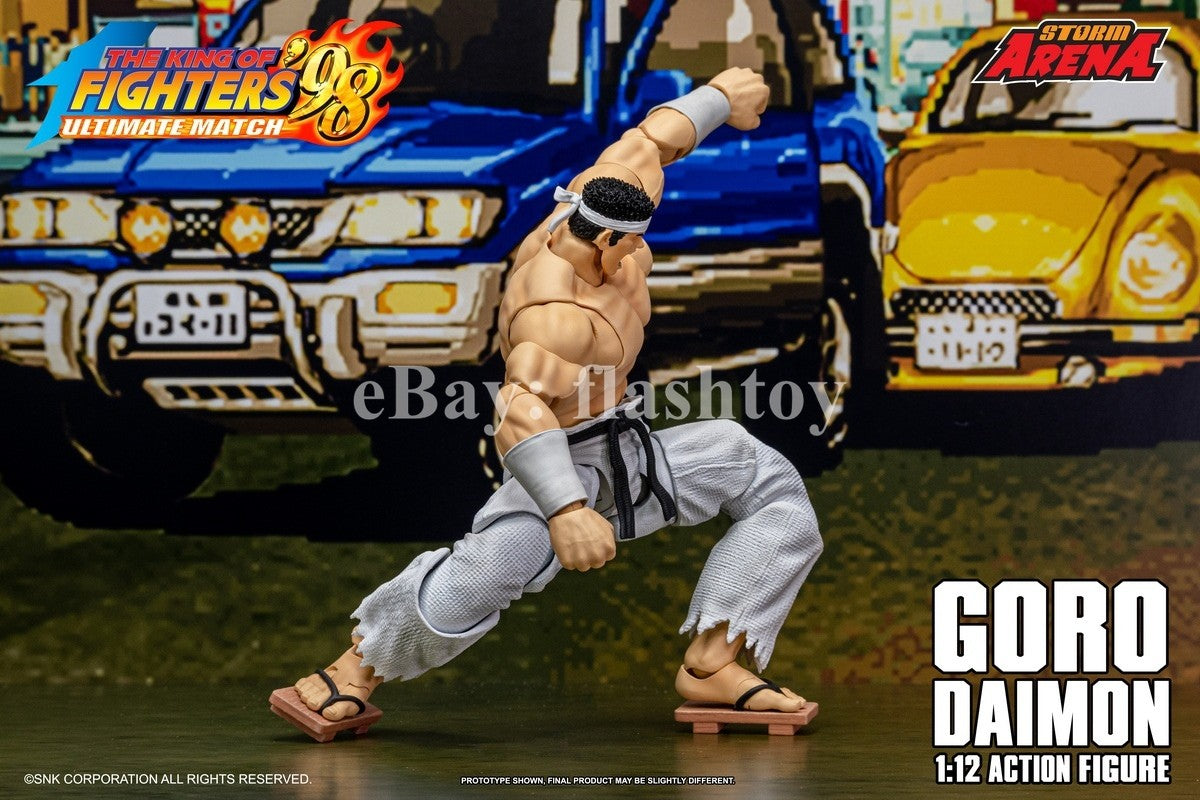 Presale STORM ARENA KFSA02 1/12 The King Of Fighters Goro Daimon Action Figure