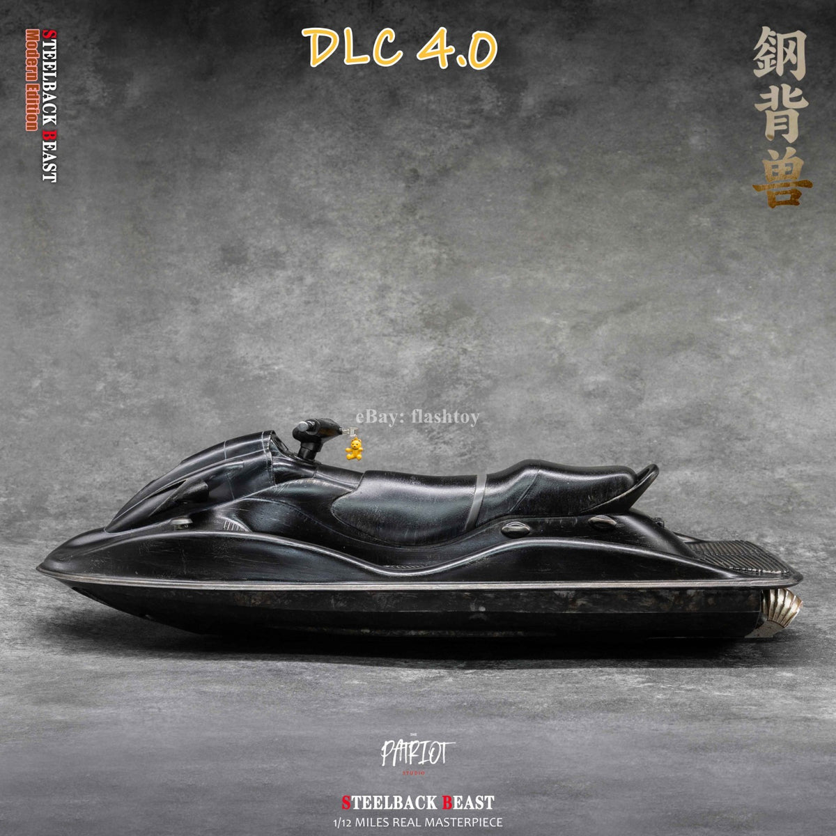 Presale Patriot Studio 1/12 DLC 4.0 Motorboat Steelback Beast RPD Officer Leon