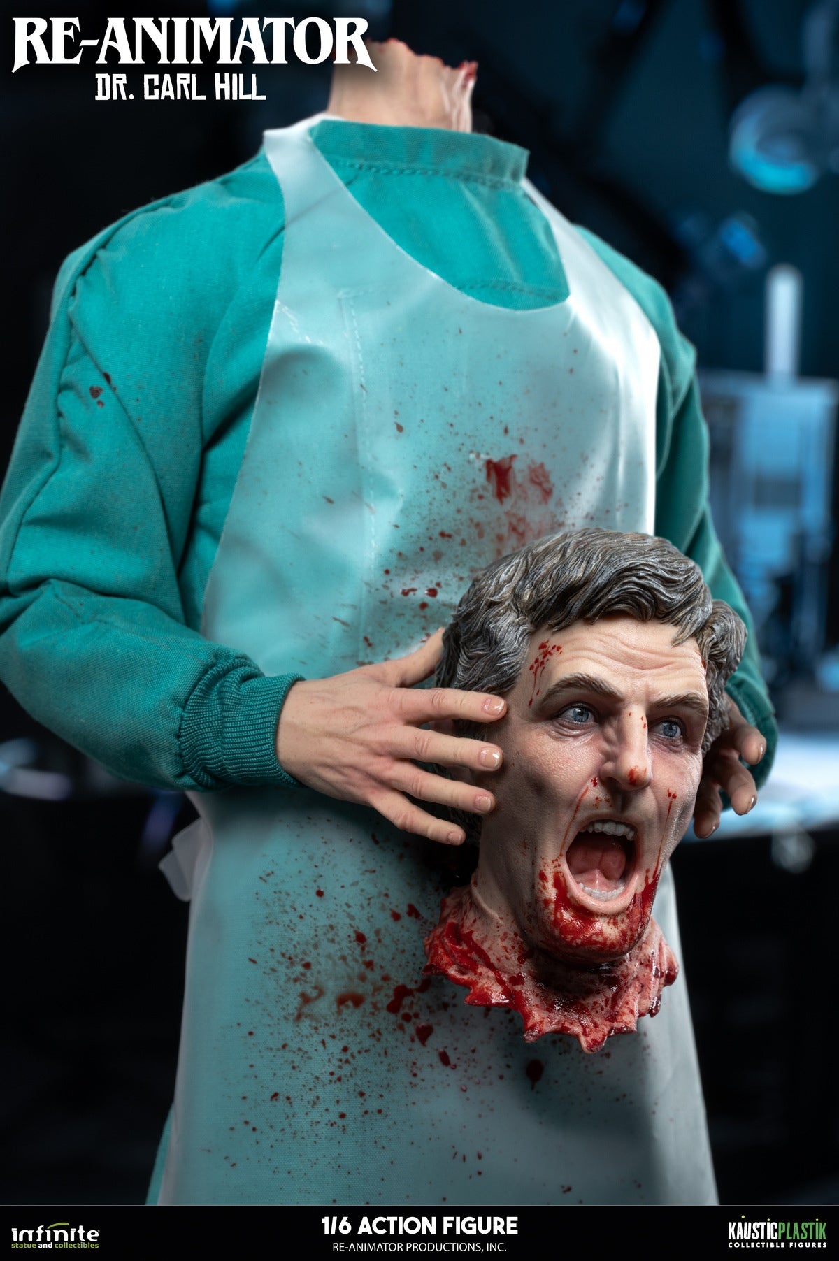 Presale Infinite 1/6 Re-Animator Doctor Carl Hill Male Action Figure Model Deluxe Ver.