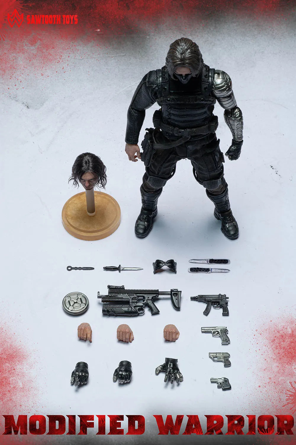 SAWTOOTH TOYS STM-20253 1/12 Masked Killer Bucky Barnes 6" Action Figure
