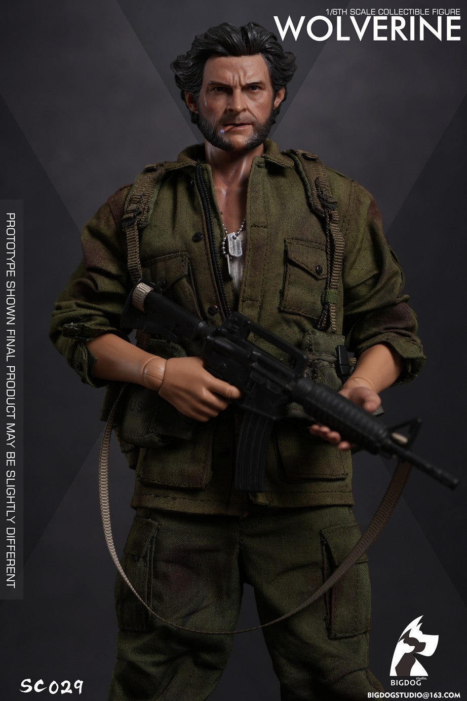 Presale BIGDOG STUDIO SC029 1/6 Vietnam War Wolverine Action Figure Model Toy