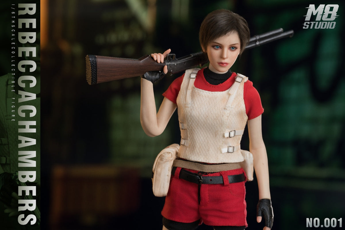 Presale M8 STUDIO No.001 1/6 Resident Zombie Evil Crisis Rebecca Action Figure
