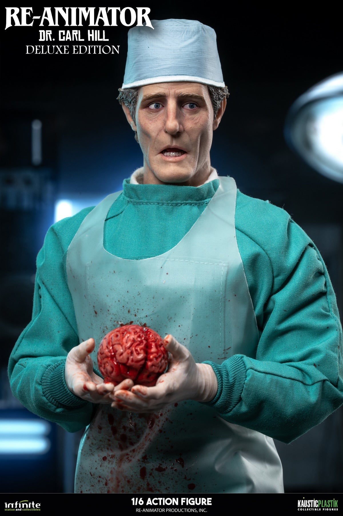 Presale Infinite 1/6 Re-Animator Doctor Carl Hill Male Action Figure Model Deluxe Ver.