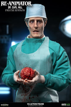 Presale Infinite 1/6 Re-Animator Doctor Carl Hill Male Action Figure Model Deluxe Ver.