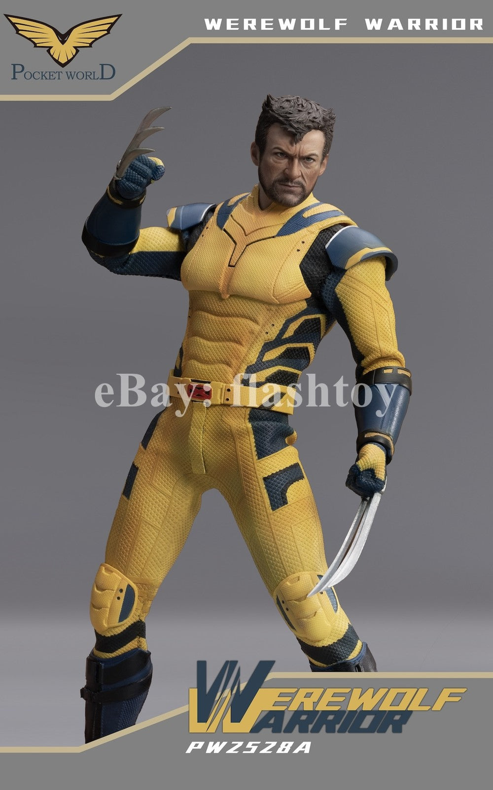 Presale PWTOYS PW2528A 1/12 Werewolf Warrior 6" Male Action Figure Model Toy