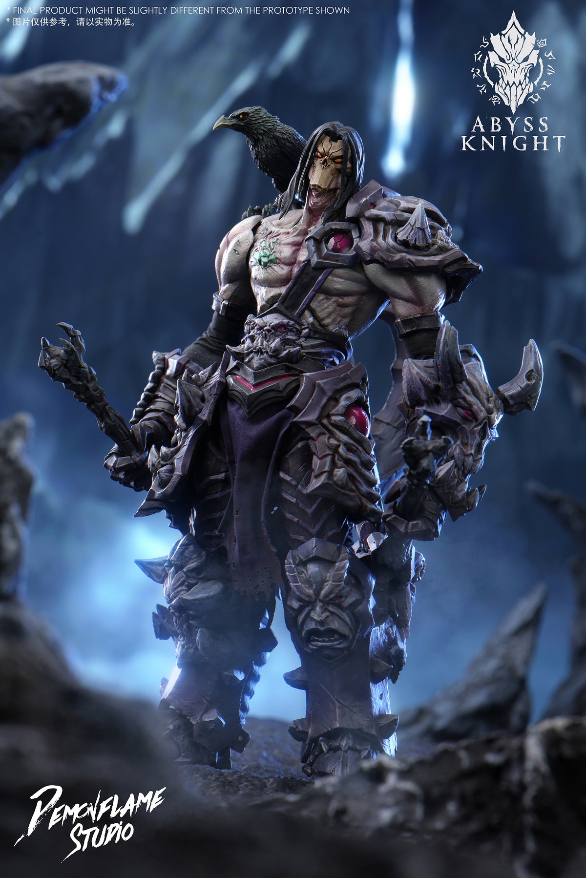 Presale PEMCVFLAME STUDIO AD-007 1/12 Darksider Abyss Knight Action Figure Model