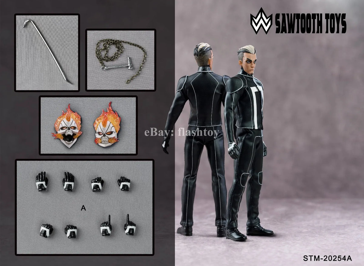 Presale Sawtooth STM-20254A 1/12 Inflamed Head Knight Male Action Figure Model